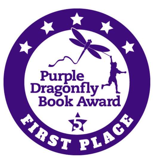 Glitter the Unicorn and Glitter the Unicorn goes to the Beach Wins Coveted Purple Dragonfly Book Award