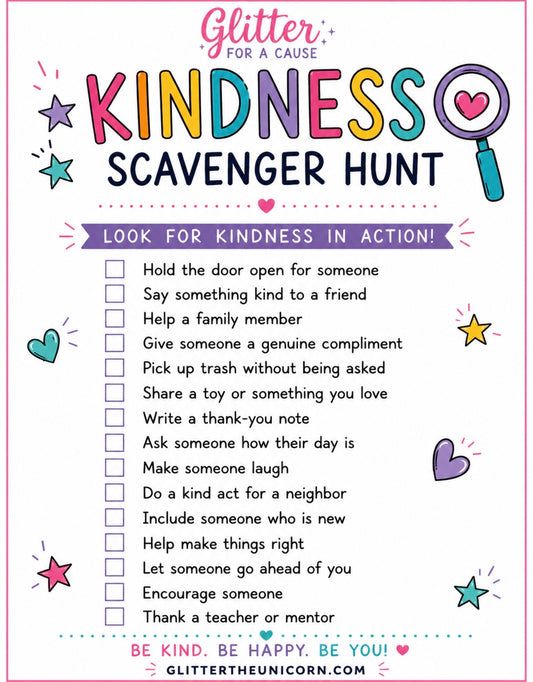 Kindness Scavenger Hunt