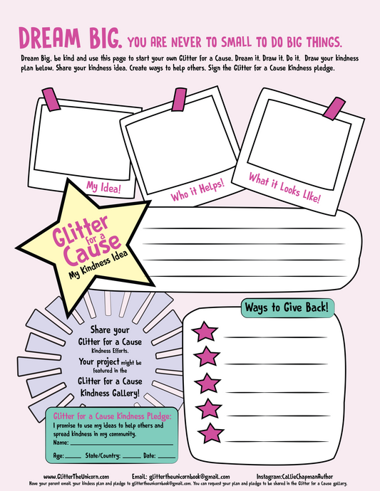Glitter for a Cause Kindness Kit